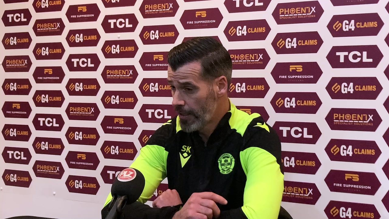 Motherwell boss praises a star playing in unusual position