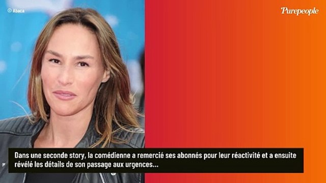 Vanessa Demouy appelle à l'aide et finit aux urgences