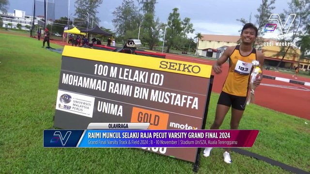 Raimi muncul selaku raja pecut Varsity Grand Final 2024