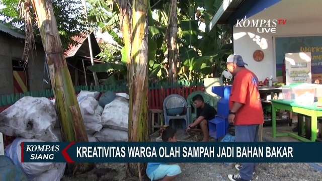 Kreativitas Warga di Gorontalo Olah Sampah Jadi Bahan Bakar serta Kerajinan