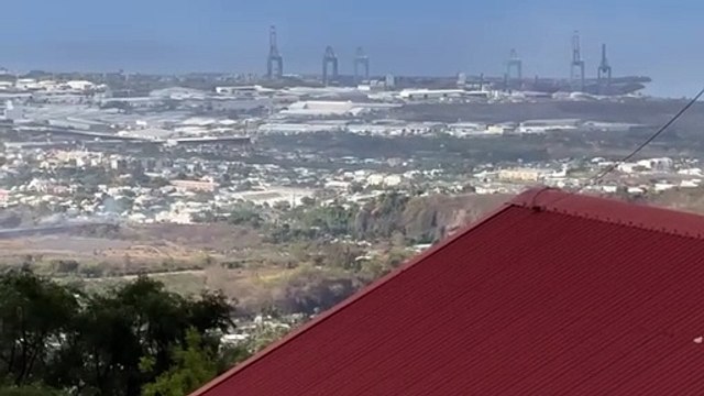 Le Dash en intervention sur incendie dans la rivière des Galets