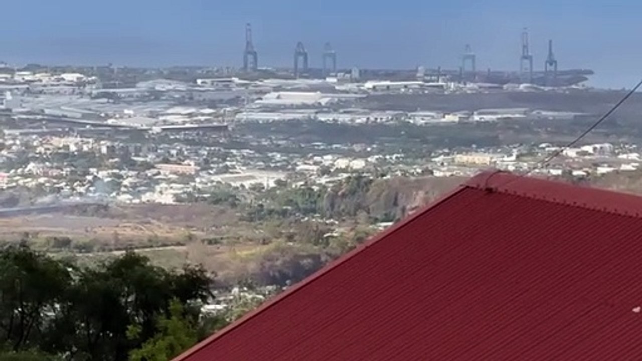 Le Dash en intervention sur incendie dans la rivière des Galets