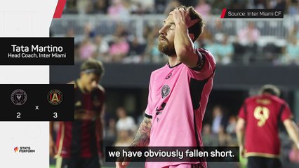 Inter Miami stars react after shock elimination in MLS playoffs