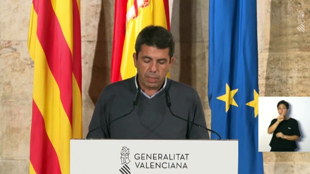 Consell descarta dimisiones por la gestión de la DANA: No es una opción