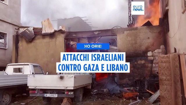 Attacchi israeliani contro Gaza e Libano: decine di morti, molti bambini