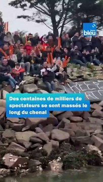 Vendée Globe : une foule immense pour saluer le départ des skippers