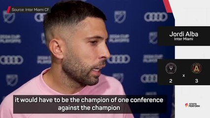 Alba criticises MLS playoff format following Inter Miami’s early elimination