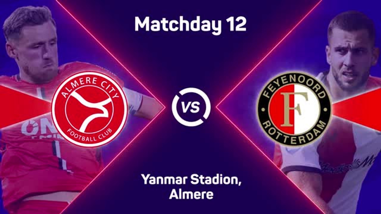Feyenoord stroll to comfortable win over Almere