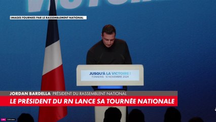 Jordan Bardella : «Pour cette gauche portée par le NFP, la liberté d’expression existe tant que vous êtes d’accord avec eux»