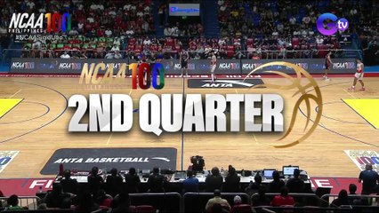 NCAA Basketball San Beda vs Letran (Second Quarter) _ NCAA Season 100