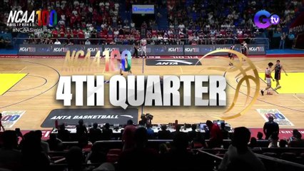 NCAA Basketball San Beda vs Letran (Fourth Quarter) _ NCAA Season 100