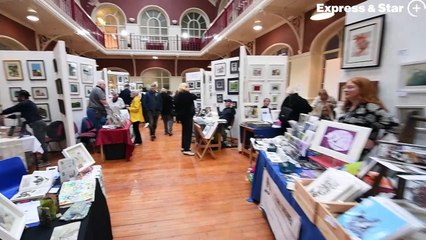 Printfest exhibition at Newhampton Arts Centre, Wolverhampton.