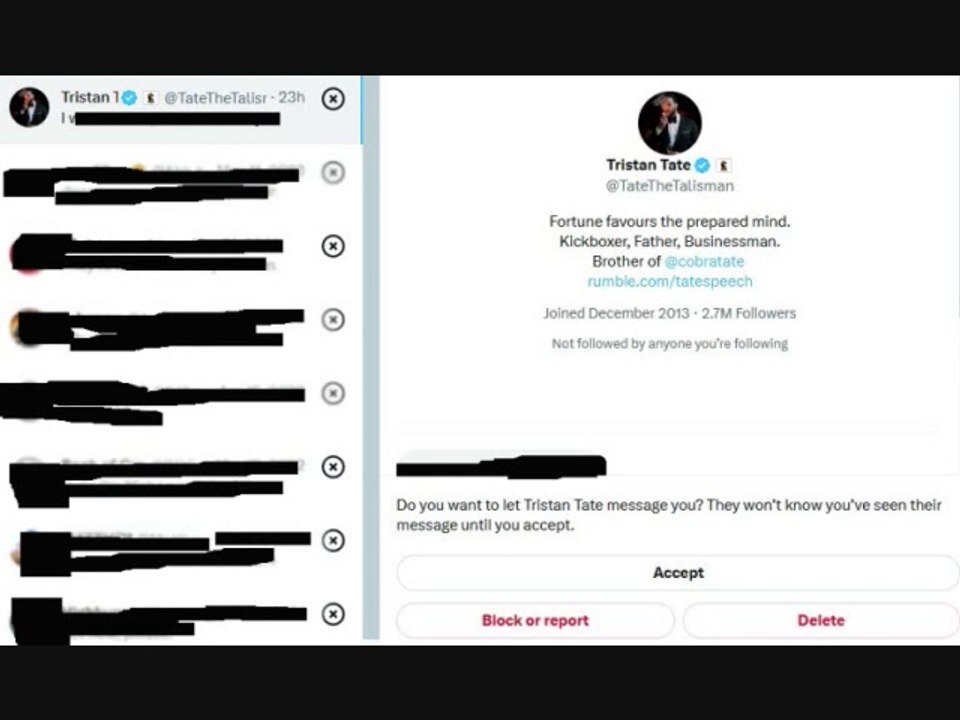 Tristan Tate - The Empty Man (brother of Andrew Tate)