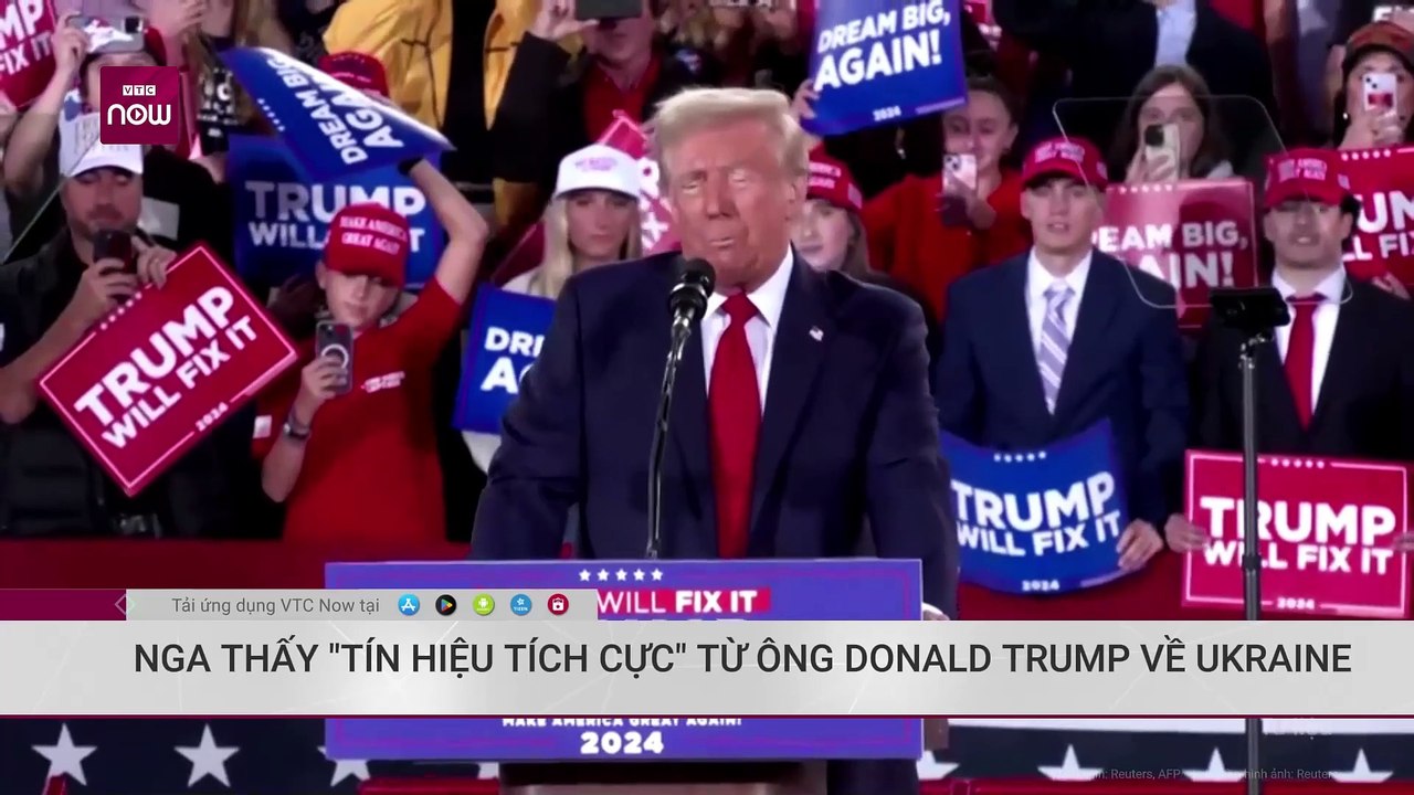 Nga thấy "tín hiệu tích cực" từ Tổng thống Mỹ đắc cử Donald Trump về xung đột tại Ukraine