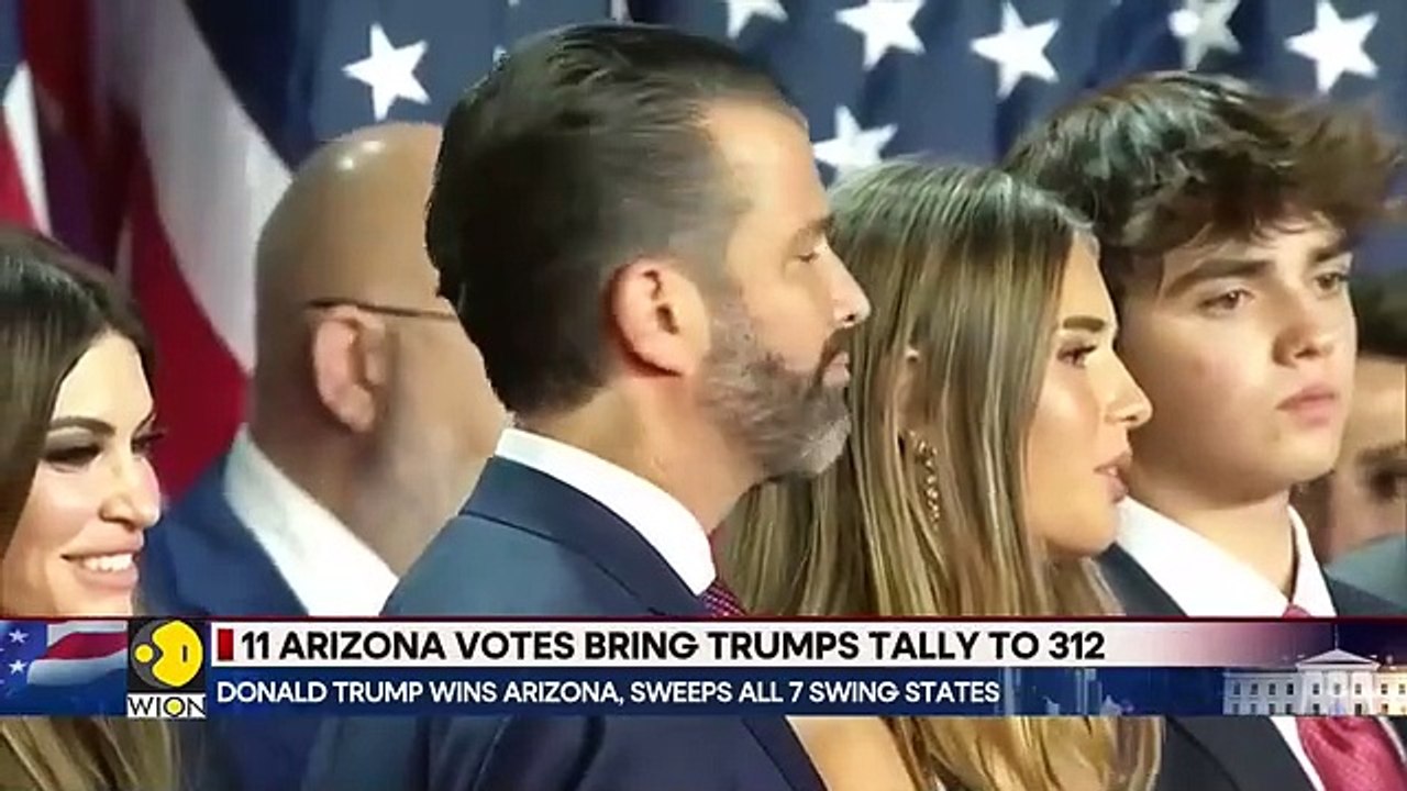 US Election 2024: Donald Trump Wins Arizona, Sweeps All 7 Swing States ...