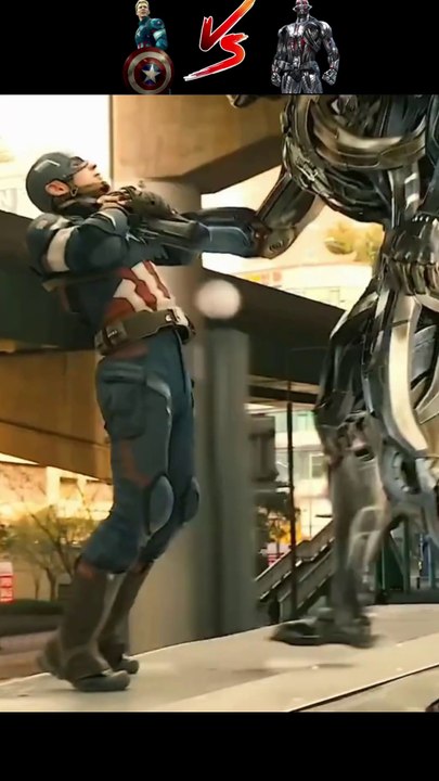 Captain America vs Ultron | The Ultimate Marvel Showdown | Epic Battle of Strength | A Fight for Justice | Marvel's Iconic Scene
