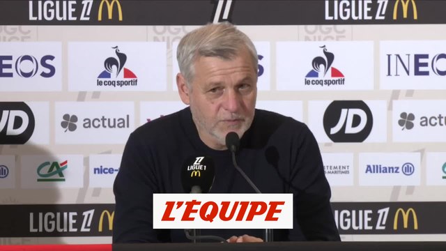 Bruno Genesio (Lille) : « On n'a pas mérité mieux que ça » - Foot - Ligue 1