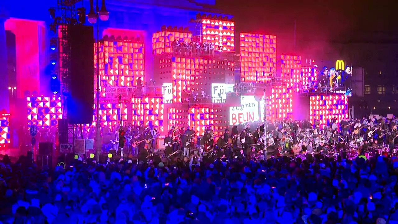 L'Allemagne commémore le 35e anniversaire de la chute du Mur de Berlin en musique