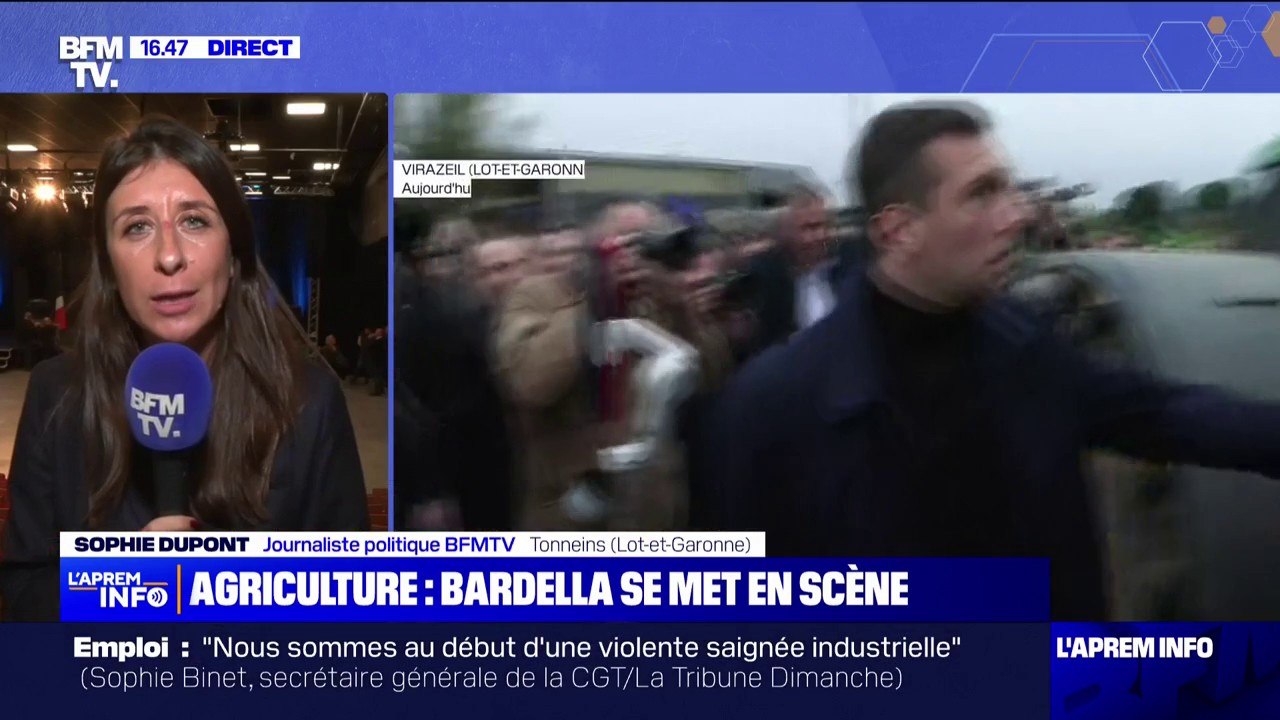 Tonneins: première séance de dédicaces pour Jordan Bardella, après la sortie de son livre