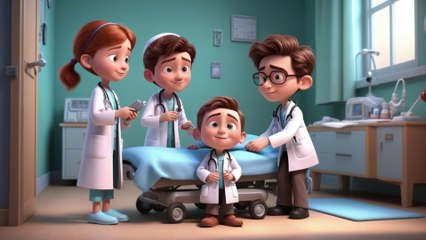Doktor Olmak isteyen Çocuk | Doktor çocuk Şarkısı, çocuk video müzikleri, çocuk videoları