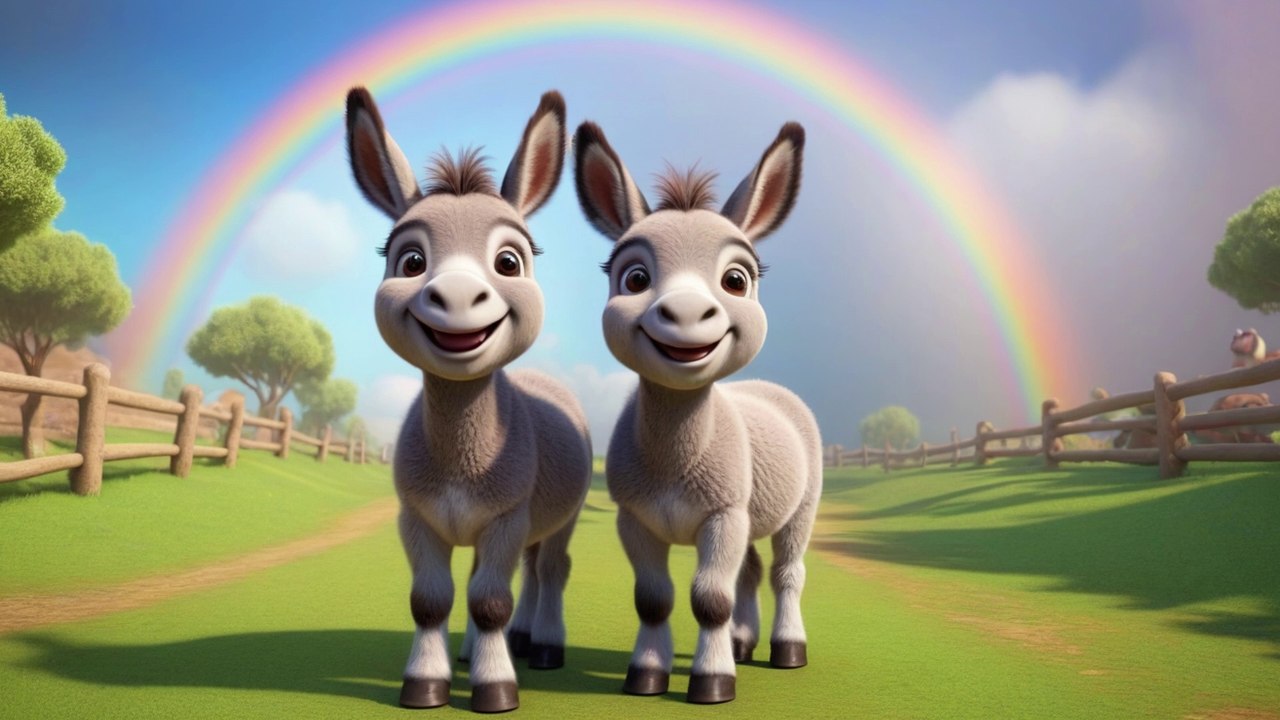 sevimli eşek çocuk şarkısı, Küçük Eşekler Çocuk Şarkısı, sevimli eşekler, sevimli dostlar hayvanlar.,çocuk video müzikleri, çocuk video şarkıları