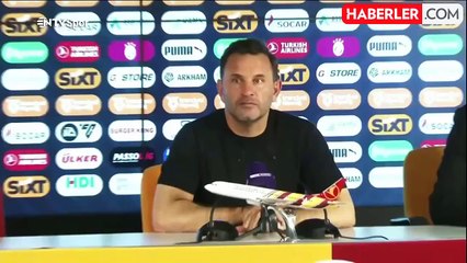 Okan Buruk, Samsunspor'un penaltılarıyla ilgili tek cümle kurdu