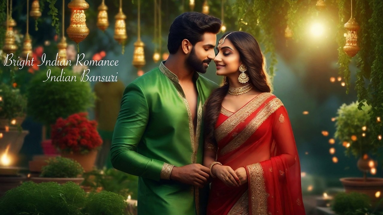 Bright Indian Romance | Indian Bansuri Flute