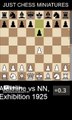 Alexander Alekhine defeats Vasic with the Boden's checkmate