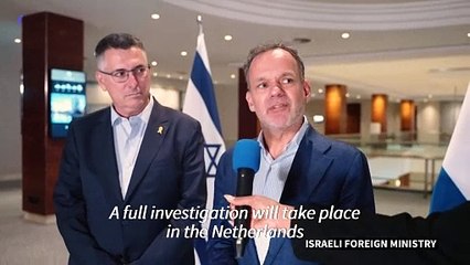Dutch foreign minister promises Israeli counterpart 'full investigation' on Amsterdam violence
