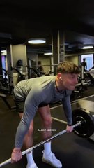 Le rowing barre