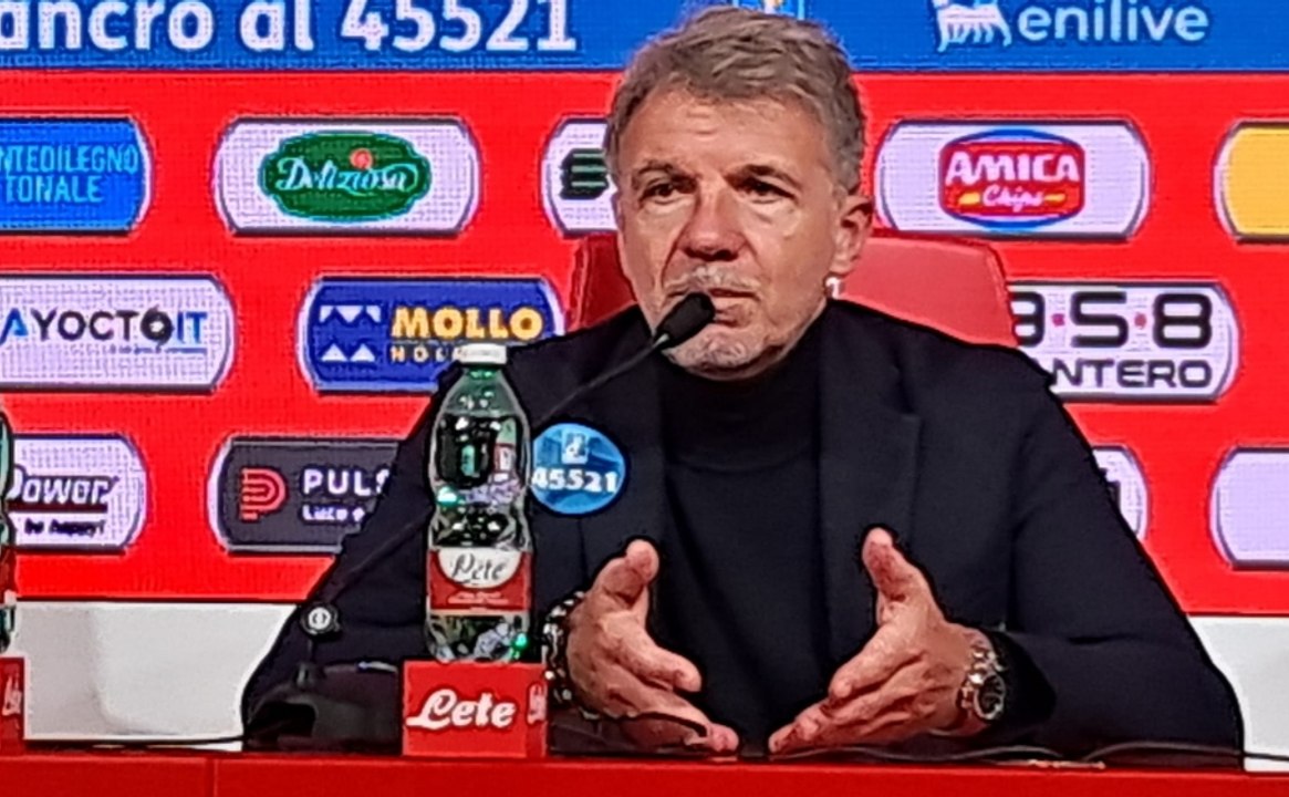 MONZA-LAZIO 0-1, BARONI IN SALA STAMPA