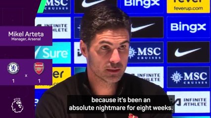Arteta 'praying' for healthy squad to compete for title