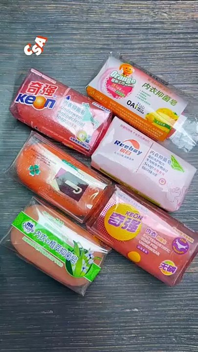 asmr soap opening and cutting