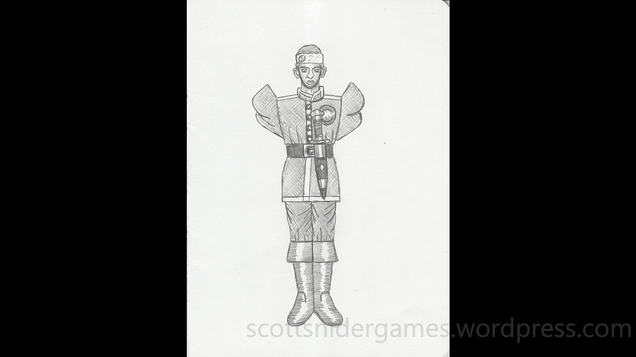 Soldier Pencil Sketch Video #501 (11-10-2024)