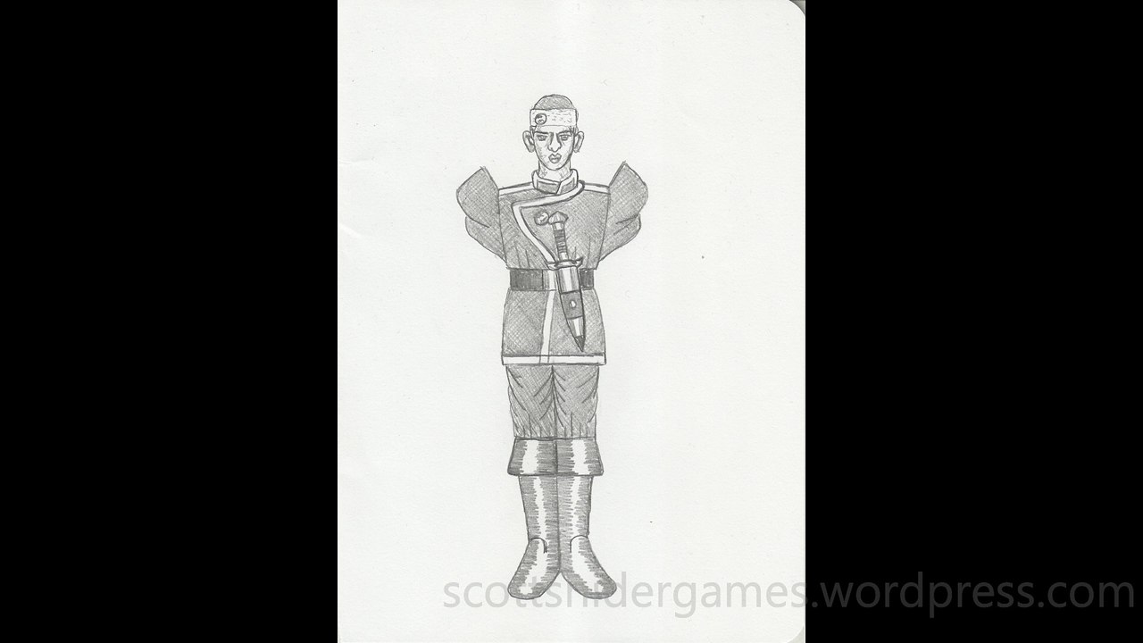 Soldier Pencil Sketch Video #503 (11-10-2024)