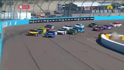 NASCAR 2024 Phoenix Final Race Incredible Safety Car Crash Wall Entry