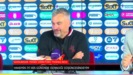 Thomas Reis: enaltıların net ve doğru kararlar olduğunu düşünüyorum