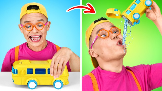 IDÉES FANTASTIQUES POUR PARENTS 😃 Défi de nounou VAMPIRE vs BARBIE ! Situations drôles par 123 GO