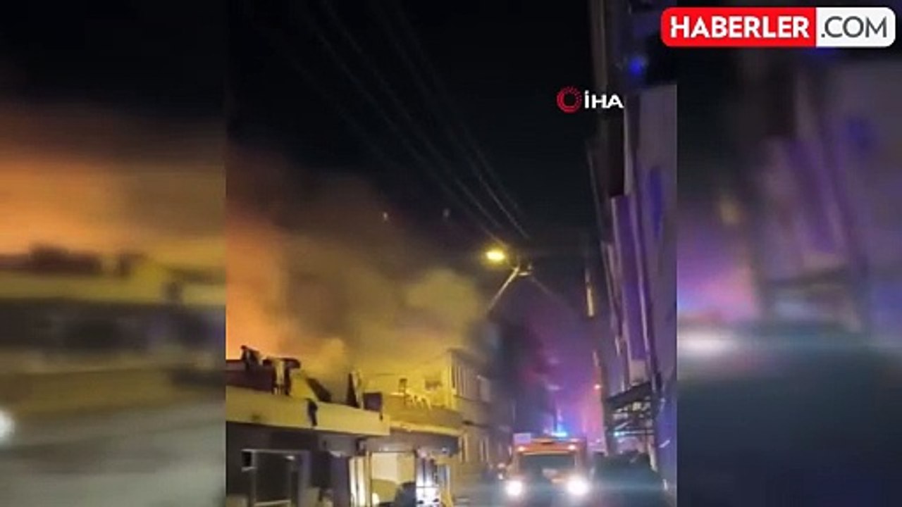 Bursa'da Tek Katlı Evde Yangın Paniği