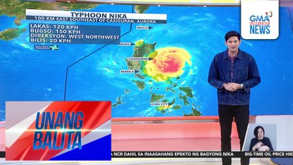 Weather update as of 6:02 AM (November 11, 2024) | Unang Balita