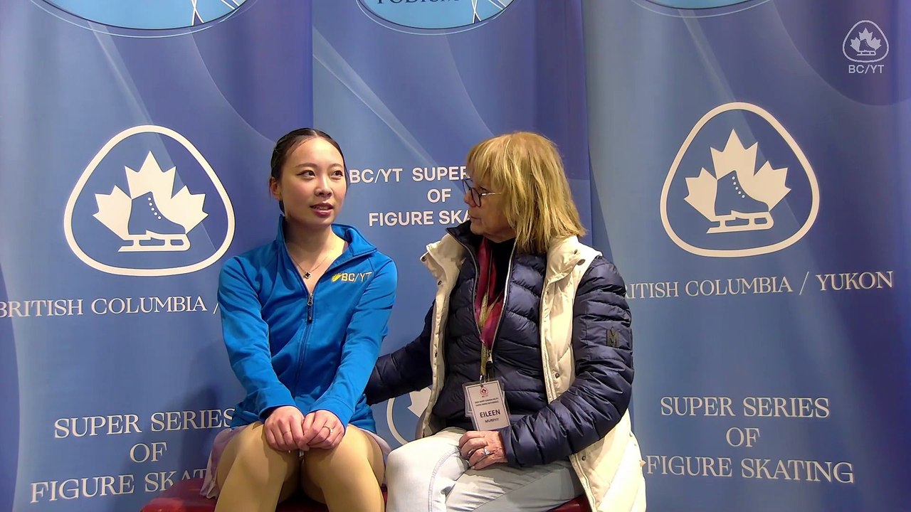 Junior Women Free Program 2025 Skate Canada BC/YT Super Series Sectionals - Meeker Arena