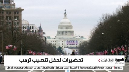 حفل تنصيب ترمب في يناير 2025.. كيف استعدت واشنطن؟