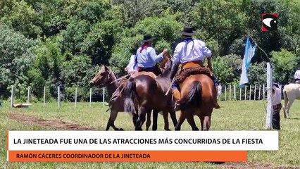 La jineteada fue una de las atracciones más concurridas de la fiesta