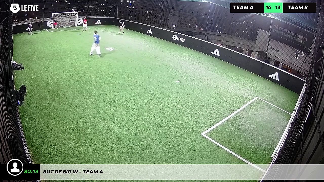 But de Big W - Team A