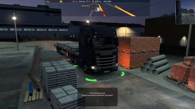 Marble Slab - Delivery from Linz to Salzburg - #Scania #Trucks - Euro Truck Simulator 2