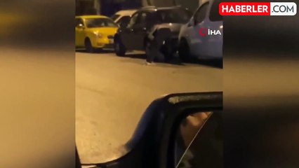 Ankara'da Sokak Ortasında Yumruklu Kavga