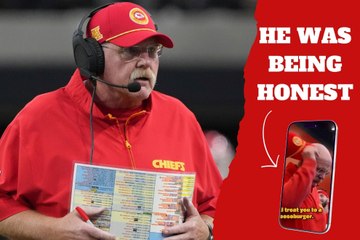 Andy Reid admits that he’s getting too old for close NFL games but makes a promise to one of his players