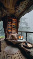 Luxurious Resort lounge.