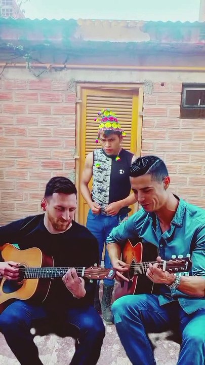 Messi y Cristiano Ronaldo ⚽⚽⚽⚽