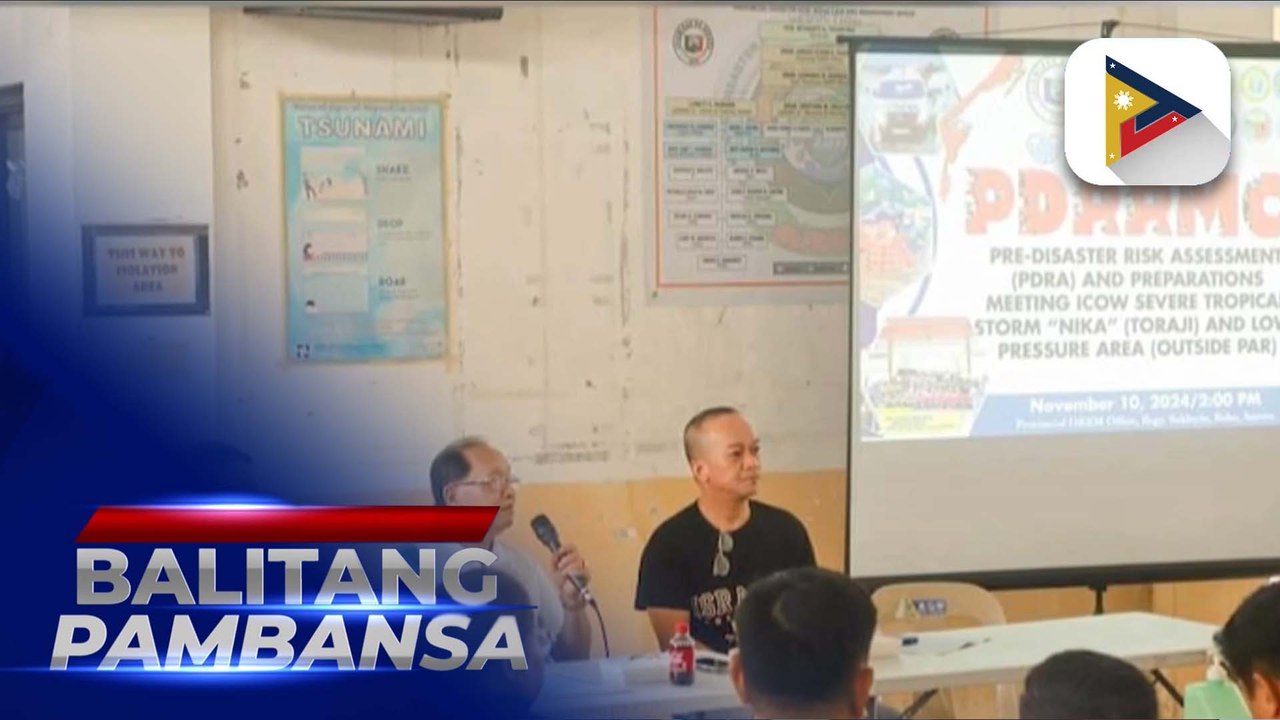 Iba’t ibang ahensya ng pamahalaan, nakaalerto sa posibleng epekto ng Bagyong #NikaPH sa Aurora